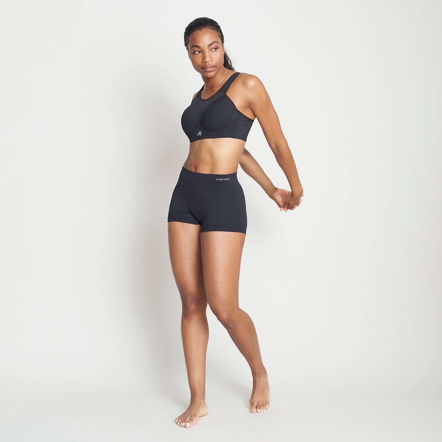 Women’s Power Running Bra - Black