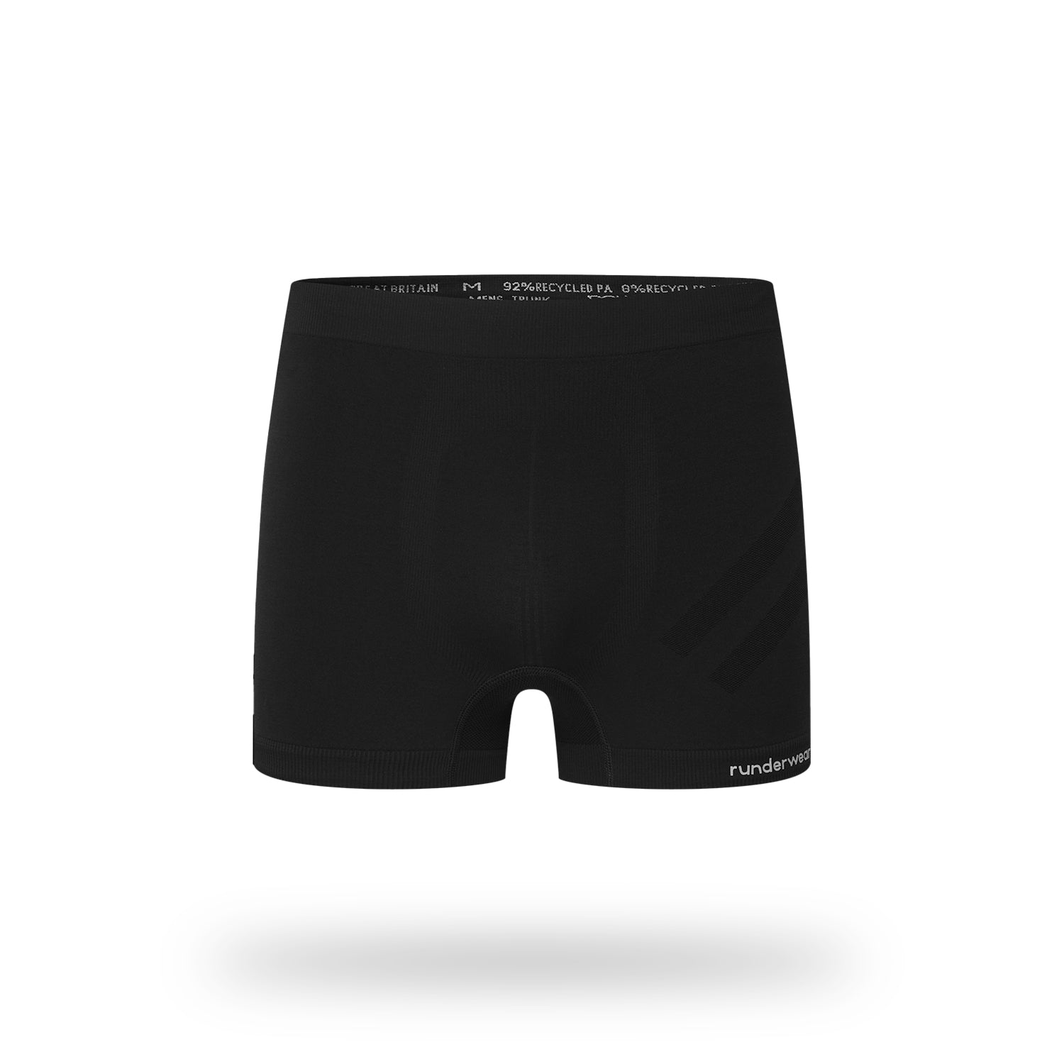 Men’s Running Trunks – Black – Runderwear AU