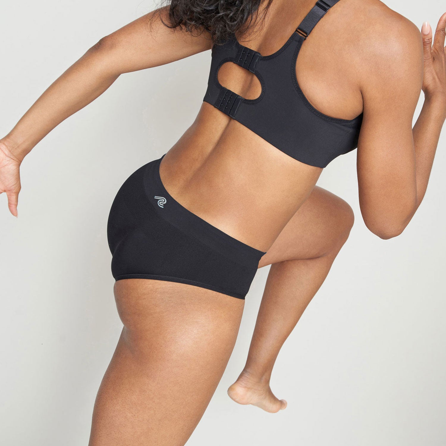 Women’s Running Hipster Briefs – Black