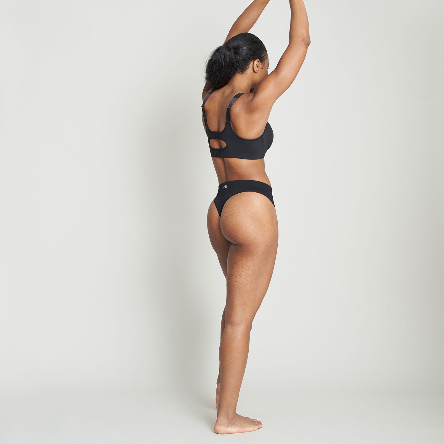 Women's Running G-String - Black